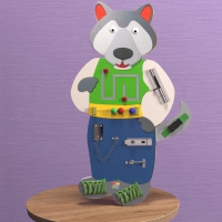 Бизиборд «Волчок-серый бочок» - «globural.ru» - Саратов