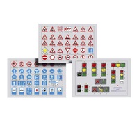 Базовый комплект светового оборудования "Дорожные знаки. Светофоры" с сенсорным беспроводным пультом дистанционного управления - «globural.ru» - Саратов