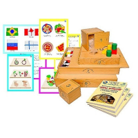 Игровой набор "Дары Фребеля" с методическим пособием - «globural.ru» - Саратов