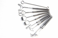 Комплект массажных логопедических зондов  Воробьева Т. А, Крупенчук О. И. (9 штук) - «globural.ru» - Саратов