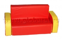 Диван с подлокотниками 90*35*45/20см (ВИК) - «globural.ru» - Саратов