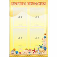 Стенд "Нормы питания" - «globural.ru» - Саратов