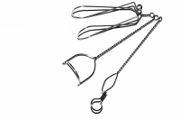 Комплект массажных логопедических зондов на витых ручках с колечком (по Новиковой Е.В.).  - «globural.ru» - Саратов