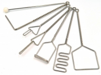 Комплект "Постановочные зонды с витыми ручками шариковый зонд на тонкой ручке" (7 штук) - «globural.ru» - Саратов