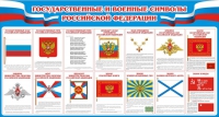 Стенд "Государственные и военные символы РФ" - «globural.ru» - Саратов