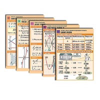 Комплект таблиц по всему курсу алгебры (50 шт., А1, полноцв, лам.) - «globural.ru» - Саратов
