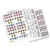 Набор этикеток самоклеющихся (общий) - «globural.ru» - Саратов