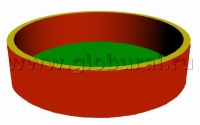 Сухой бассейн круглый - «globural.ru» - Саратов