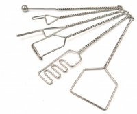 Комплект "Постановочные зонды на витых ручках с колечком (с металлическим шариком) 6 штук - «globural.ru» - Саратов