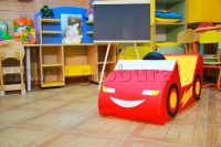 Напольная игрушка "Машинка - гонка" с аппликацией (ВИК) - «globural.ru» - Саратов
