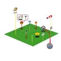 Метеорологическая площадка (комплект Эконом - 1)   - «globural.ru» - Саратов