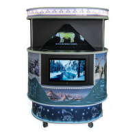Голографическая 3D пирамида «PILLAR» - «globural.ru» - Саратов
