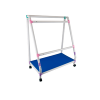 Подставка для детской развивающей доски "Гигантская мозаика" с одной пластиковой полкой - «globural.ru» - Саратов