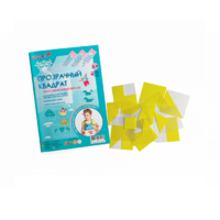 Прозрачный квадрат (желтый) - «globural.ru» - Саратов