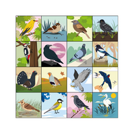 Коврик для логобота Пчелка "Птицы" - «globural.ru» - Саратов