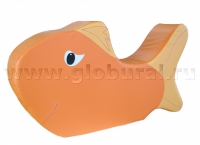 Напольная игрушка "Рыбка" с аппликацией (ВИК) - «globural.ru» - Саратов