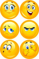 Набор эмоций "Смайлики" - «globural.ru» - Саратов