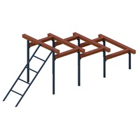 Элементы полосы препятствий "Разрушенная лестница" - «globural.ru» - Саратов