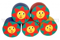 Пуфик «Солнышко» d=50*25см (ВИК) - «globural.ru» - Саратов