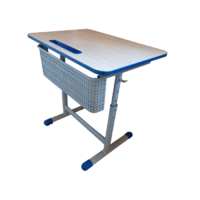 Стол ученический одноместный "Киташка -1" с регулировкой наклона столешницы - «globural.ru» - Саратов