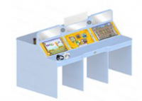 Логопедический стол «Лого» для троих детей и педагога - «globural.ru» - Саратов