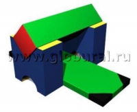 Модуль Трансформер №8 (с брусом и V-опорами, ВИК) - «globural.ru» - Саратов