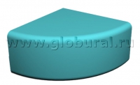 Угловой пуфик 60*60*32см (ВИК) - «globural.ru» - Саратов