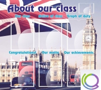 Стенд "About our class" - «globural.ru» - Саратов