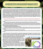 Стенд "Основы военной службы" - «globural.ru» - Саратов