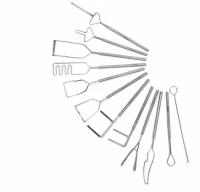 Комплект "Постановочные зонды" медицинская сталь (12 штук) - «globural.ru» - Саратов