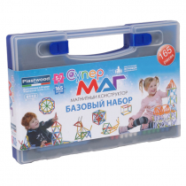 Магнитный конструктор Супермаг. Базовый набор 5-7 лет - «globural.ru» - Саратов