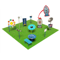 Космическая площадка (комплект Мини)   - «globural.ru» - Саратов
