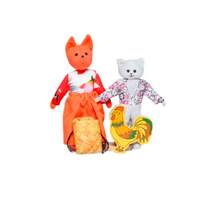 Набор шагающих кукол к сказке "Кот, Петух и Лиса" - «globural.ru» - Саратов