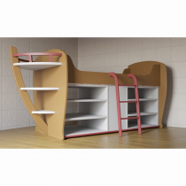 Детская кровать-чердак «Корабль» - «globural.ru» - Саратов