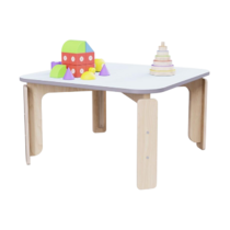 Квадратный растущий стол из коллекции «НЕГА» р.гр. 0-1 (цвет голубой) - «globural.ru» - Саратов