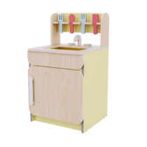 Раковина со столовыми приборами из коллекции «НЕГА» (желтый) - «globural.ru» - Саратов