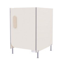 Гигиеническая кабинка из коллекции «НЕГА» (цвет бежевый) - «globural.ru» - Саратов