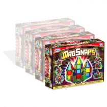 Магнитный конструктор "МагСнэп" Комплект на группу. 100 деталей - «globural.ru» - Саратов