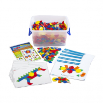 Мозаика "Геометрические фигуры". Набор для класса - «globural.ru» - Саратов