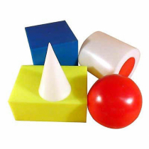 Набор геометрических тел демонстрационный - «globural.ru» - Саратов