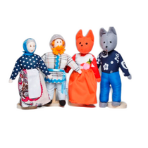 Набор шагающих кукол к сказке "Волк и лиса" - «globural.ru» - Саратов