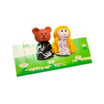 Набор пальчиковых кукол к сказке "Маша и медведь" - «globural.ru» - Саратов