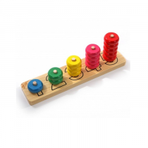 Пирамидки-счет Круги (5 в 1) - «globural.ru» - Саратов