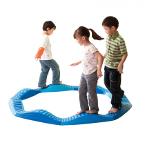 Дорожка тактильная волнистая зеленый цвет (8 элементов) - «globural.ru» - Саратов