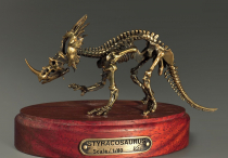 Модель скелета динозавра Styracosaurus - «globural.ru» - Саратов