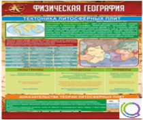 Стенд "Физическая география. Тектоника литосферных плит" - «globural.ru» - Саратов