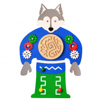 Бизиборд «Волчок- Серый Бочок» - «globural.ru» - Саратов