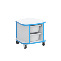 Табурет детский Робик (белый) - «globural.ru» - Саратов