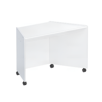 Стол-трапеция корпусной (белый) - «globural.ru» - Саратов