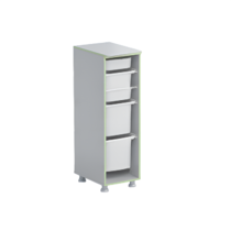 Стеллаж с лотками Робик 001 (серый) - «globural.ru» - Саратов